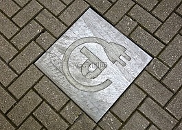 瓦,街,路面