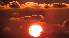 日落,塞浦路斯,阿依