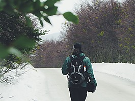 雪,冬天,白