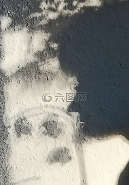 剪影,影子,女子