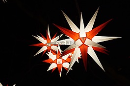 光明,裝飾,明星