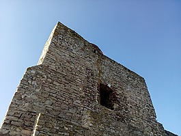 古城堡,城堡,天空
