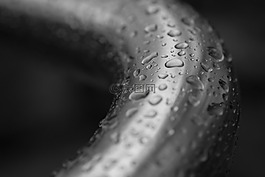滴雨,特寫,扶手