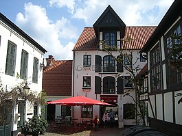 弗倫斯堡,市中心,brasseriehof