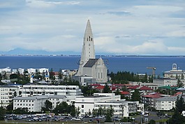 雷克雅維克,冰島,全景