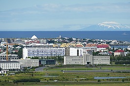 雷克雅維克,冰島,全景