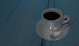 咖啡,茶杯,咖啡館