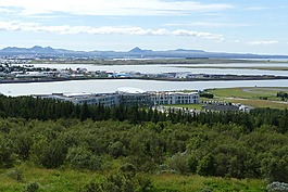 雷克雅維克,冰島,全景
