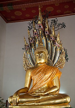 泰国,金,雕像