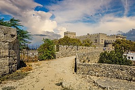 羅茲,城堡,島