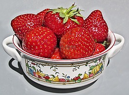草莓,漿果,殼