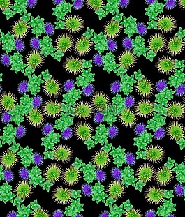 花,鮮花,模式