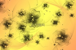數(shù)字藝術(shù),鮮花,盛開