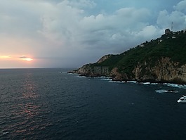 山溝,阿卡普爾科,天空