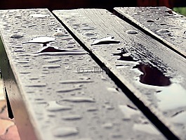 墊,雨,滴