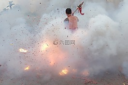 煙花爆竹,心理,寺