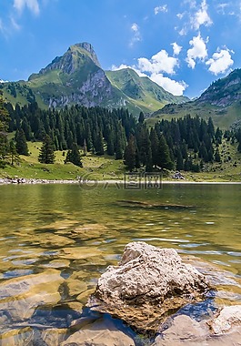 gantrischseeli,bergsee,山
