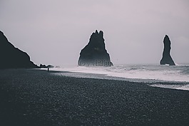 石,形成,海岸