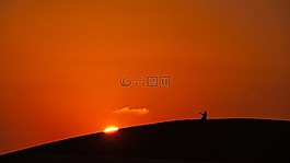 日落,黃昏,abendstimmung