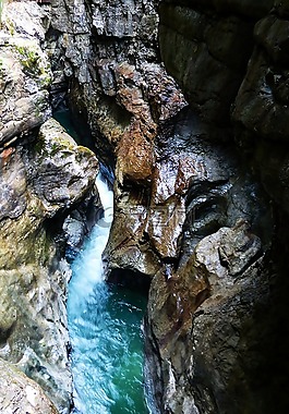breitachklamm,oberstdorf,阿尔高