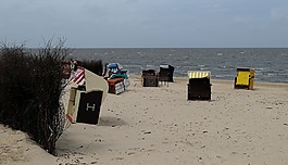 海灘,假期,沙丘