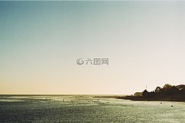 马里布,海滩,水