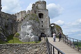城堡,波蘭,ogrodzieniec