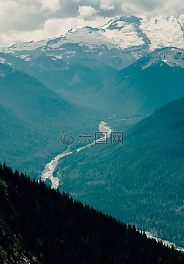 山,河,水
