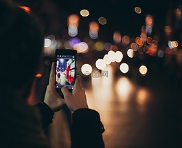 移動,電話,燈