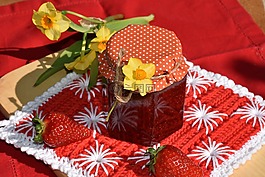 草莓醬,草莓,水果