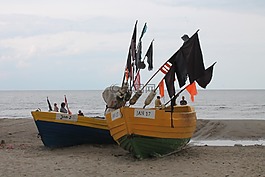 波羅的海,海,船