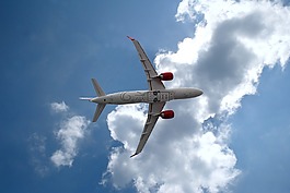 天空,飛機,飛