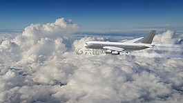 飛機,云,航空