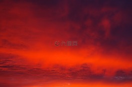 天空,云,日落