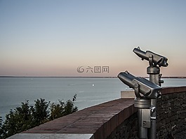 景觀,雙筒望遠(yuǎn)鏡,水