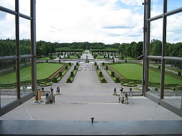 皇后岛花园,宫,居住
