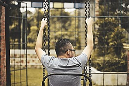 人,男子,擺動(dòng)