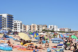 布拉瓦海岸,海滩,人