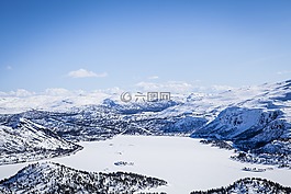 雪,冬天,白