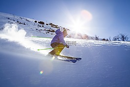 雪,冬天,白