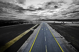 路,公路,飛走