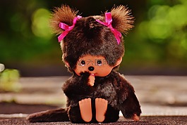 monchhichi,毛绒玩具,崇拜