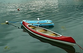皮艇,劃獨(dú)木舟,船