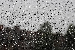 雨,雨點,窗口