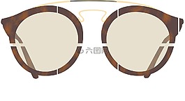 眼鏡,矢量,顏色