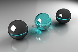 3d領(lǐng)域,晶材料,球形