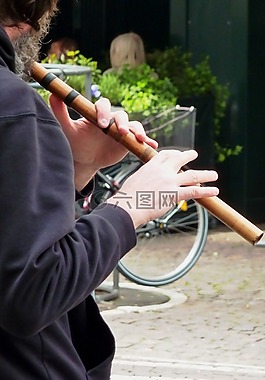 长笛,笛子游戏,音乐