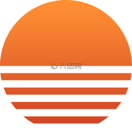 太陽,日落,紅色