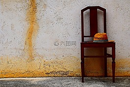 椅子,帽子,夏季