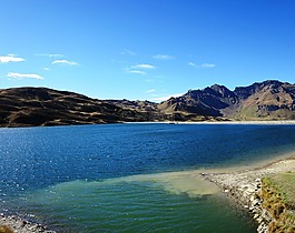 tannensee,山全景圖,瑞士